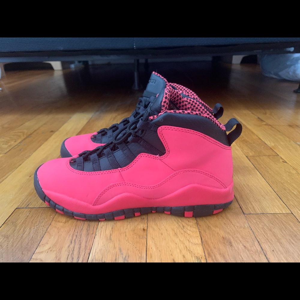 Air Jordan 10 Retro GG Fusion Red' Valentines day